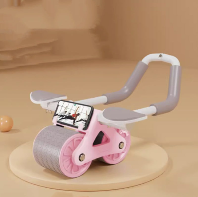 Automatic Rebound Belly Wheel Fitness Equipment