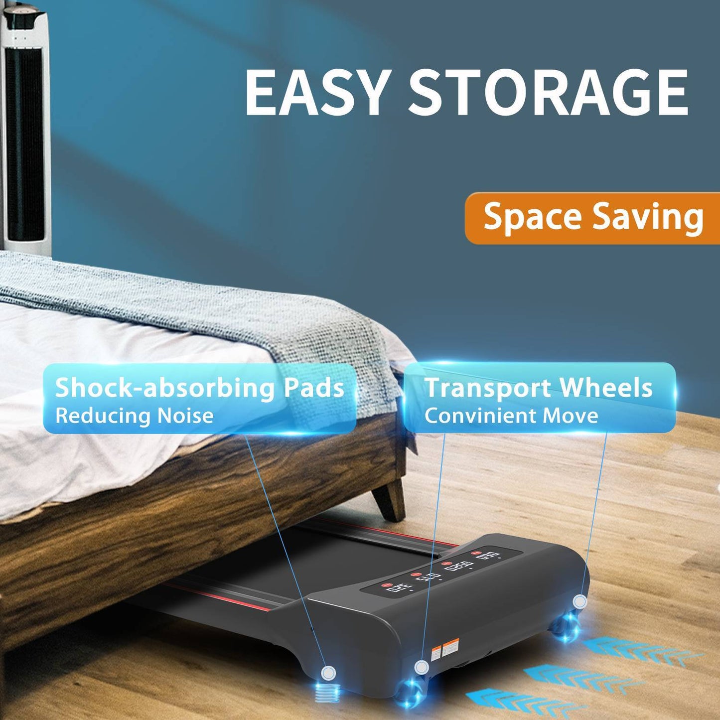 Under-Desk Treadmill