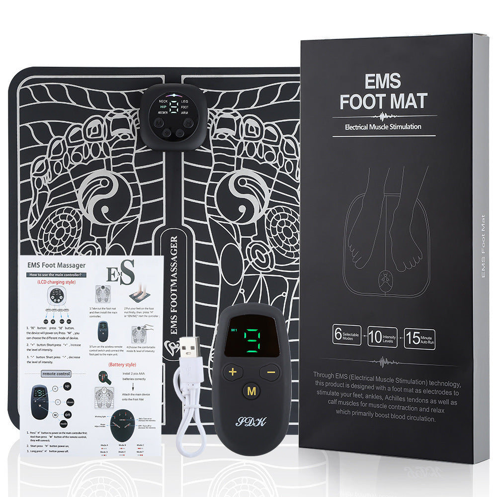 Remote Control EMS Foot Reflexology Massager