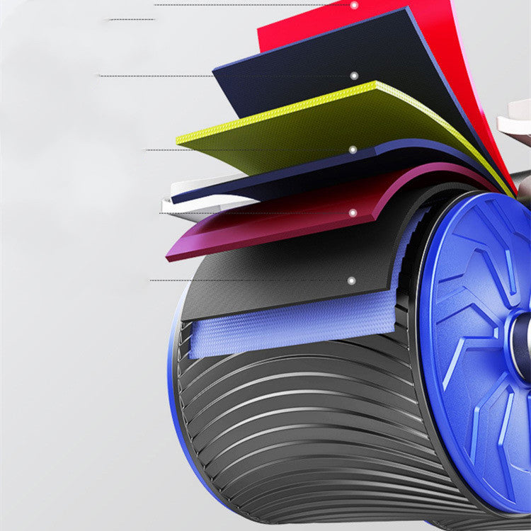 Automatic Rebound Belly Wheel Fitness Equipment