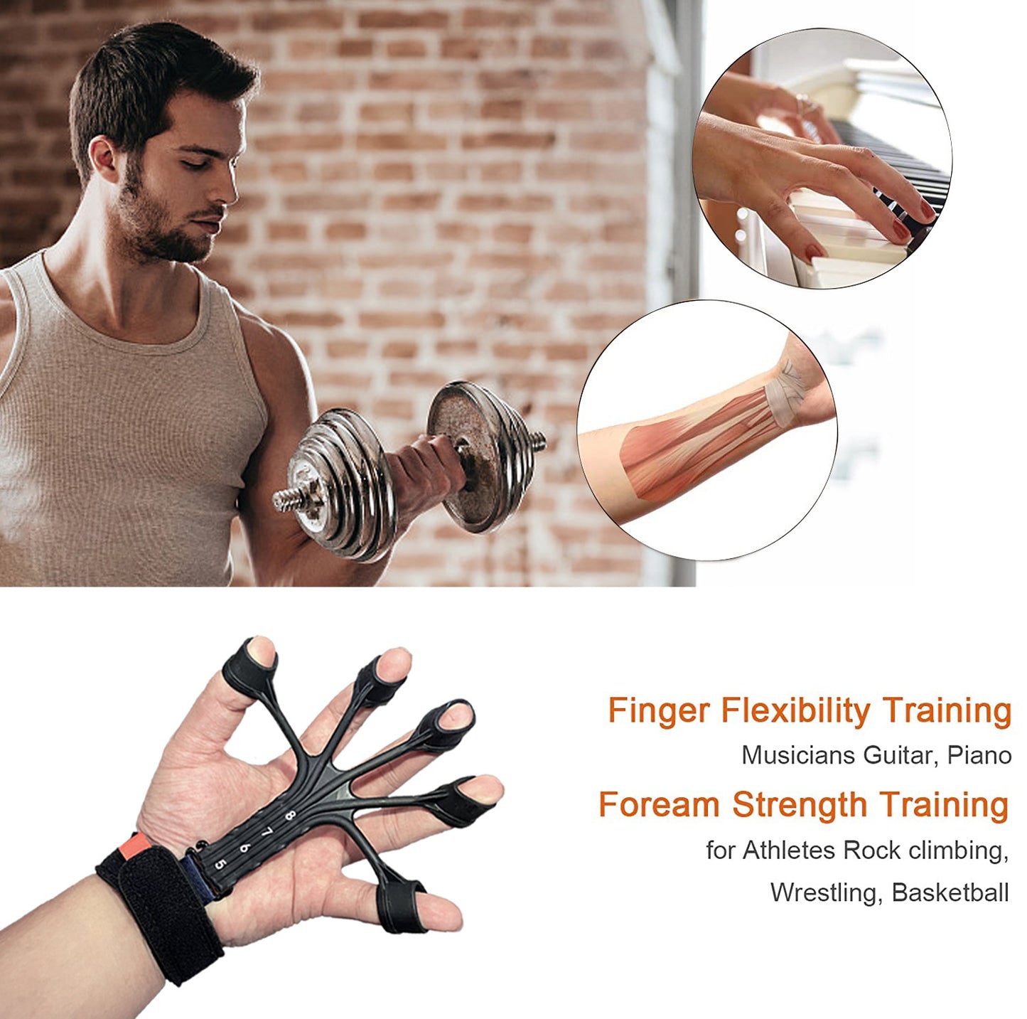 Finger Exercises Trainer Hand Grip
